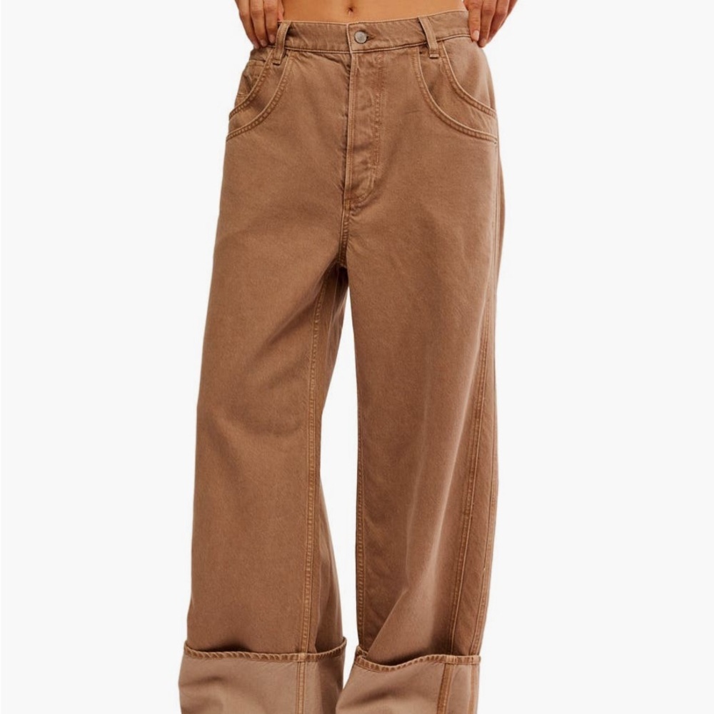 Free People NWT Final Countdown Wide-Leg Jeans